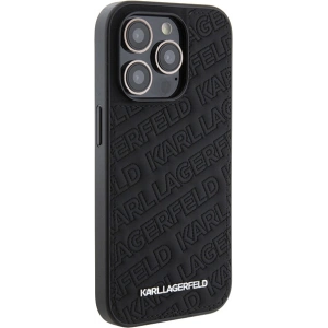 Kup Case Karl Lagerfeld KLHCP15XPQKPMK Apple iPhone 15 Pro Max Hardcase Quilted K Pattern schwarz/black - KLD1815 - {ean13} - Sklep Home Screen