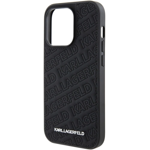 Kup Case Karl Lagerfeld KLHCP15XPQKPMK Apple iPhone 15 Pro Max Hardcase Quilted K Pattern schwarz/black - KLD1815 - {ean13} - Sklep Home Screen