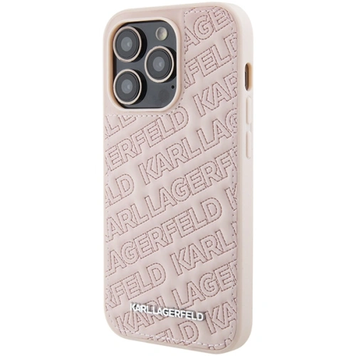 Kup Etui Karl Lagerfeld KLHCP15XPQKPMP Apple iPhone 15 Pro Max hardcase Quilted K Pattern różowy/pink - KLD1816 - {ean13} - Sklep Home Screen