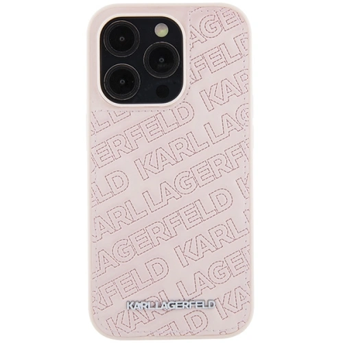 Kup Etui Karl Lagerfeld KLHCP15XPQKPMP Apple iPhone 15 Pro Max hardcase Quilted K Pattern różowy/pink - KLD1816 - {ean13} - Sklep Home Screen
