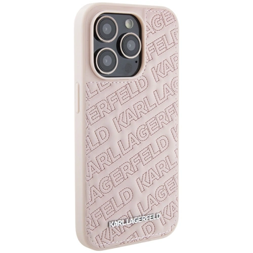 Kup Etui Karl Lagerfeld KLHCP15XPQKPMP Apple iPhone 15 Pro Max hardcase Quilted K Pattern różowy/pink - KLD1816 - {ean13} - Sklep Home Screen