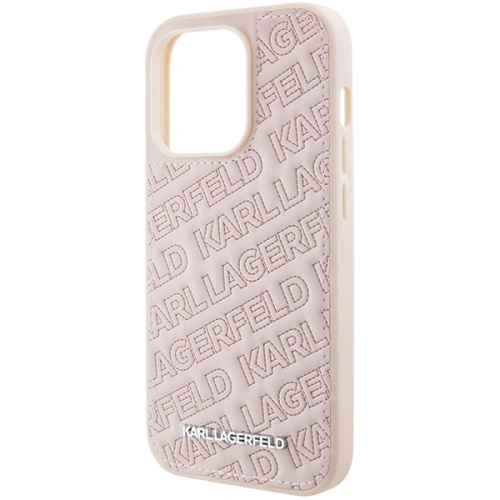 Kup Etui Karl Lagerfeld KLHCP15XPQKPMP Apple iPhone 15 Pro Max hardcase Quilted K Pattern różowy/pink - KLD1816 - {ean13} - Sklep Home Screen