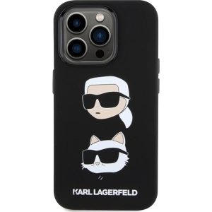 Kup Etui Karl Lagerfeld KLHCP15XSDHKCNK Apple iPhone 15 Pro Max Silicone Karl&Choupette Head czarny/black - KLD1817 - {ean13} - Sklep Home Screen