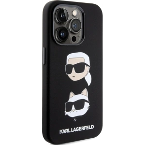 Kup Etui Karl Lagerfeld KLHCP15XSDHKCNK Apple iPhone 15 Pro Max Silicone Karl&Choupette Head czarny/black - KLD1817 - {ean13} - Sklep Home Screen