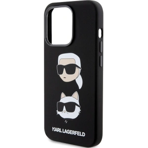 Kup Etui Karl Lagerfeld KLHCP15XSDHKCNK Apple iPhone 15 Pro Max Silicone Karl&Choupette Head czarny/black - KLD1817 - {ean13} - Sklep Home Screen