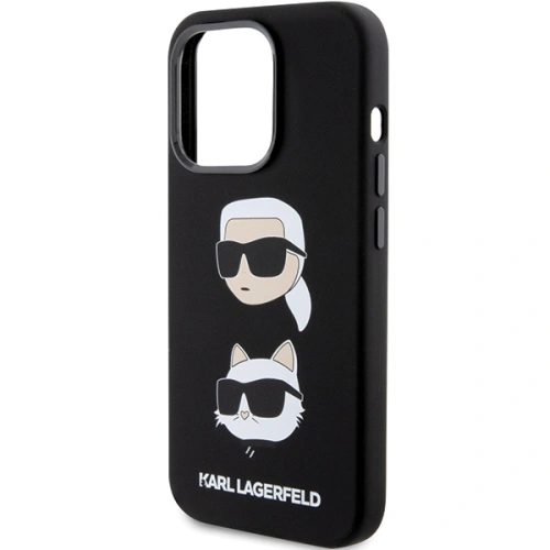 Kup Etui Karl Lagerfeld KLHCP15XSDHKCNK Apple iPhone 15 Pro Max szilikon Karl&Choupette fej fekete/black - KLD1817 - {ean13} - Sklep Home Screen