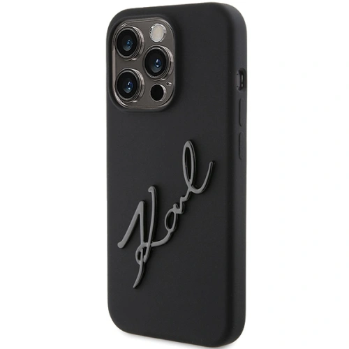 Kup Etui Karl Lagerfeld KLHCP15XSKSBMCK Apple iPhone 15 Pro Max hardcase silikonový Karl Script černý/black - KLD1818 - {ean13} - Sklep Home Screen