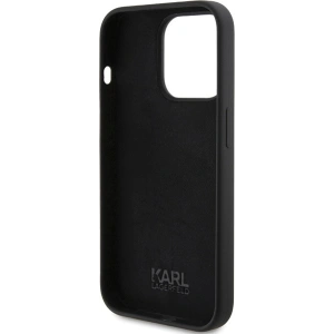 Buy Karl Lagerfeld KLHCP15XSKSBMCK Apple iPhone 15 Pro Max hardcase Silicone Karl Script black - KLD1818 - {ean13} - Home Screen Store Europe