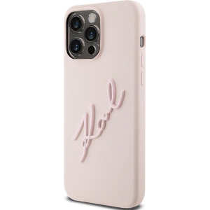 Kup Etui Karl Lagerfeld KLHCP15XSKSBMCP Apple iPhone 15 Pro Max hardcase Silicone Karl Script różowy/pink - KLD1819 - {ean13} - Sklep Home Screen
