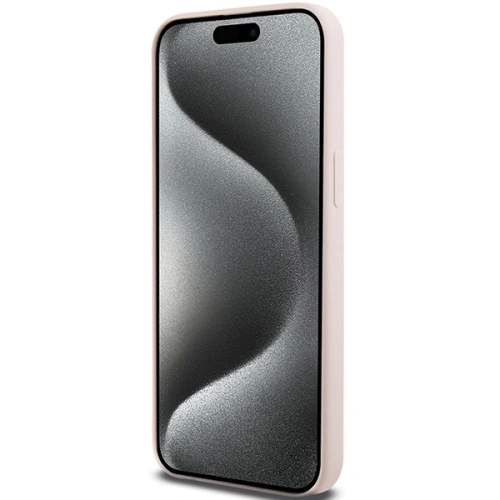 Kup Case Karl Lagerfeld KLHCP15XSKSBMCP Apple iPhone 15 Pro Max Hardcase Silikon Karl Script rosa/pink - KLD1819 - {ean13} - Sklep Home Screen