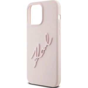 Kup Etui Karl Lagerfeld KLHCP15XSKSBMCP Apple iPhone 15 Pro Max hardcase Silicone Karl Script różowy/pink - KLD1819 - {ean13} - Sklep Home Screen