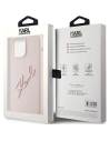 Kup Case Karl Lagerfeld KLHCP15XSKSBMCP Apple iPhone 15 Pro Max Hardcase Silikon Karl Script rosa/pink - KLD1819 - {ean13} - Sklep Home Screen