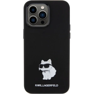 Kup Case Karl Lagerfeld KLHCP15XSMHCNPK Apple iPhone 15 Pro Max Silikon Choupette Metallpin schwarz/black - KLD1820 - {ean13} - Sklep Home Screen