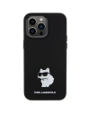 Kup Etui Karl Lagerfeld KLHCP15XSMHCNPK Apple iPhone 15 Pro Max Silicone Choupette Metal Pin fekete/black - KLD1820 - {ean13} - Sklep Home Screen