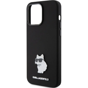 Kup Case Karl Lagerfeld KLHCP15XSMHCNPK Apple iPhone 15 Pro Max Silikon Choupette Metallpin schwarz/black - KLD1820 - {ean13} - Sklep Home Screen