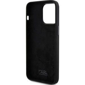 Kup Case Karl Lagerfeld KLHCP15XSMHCNPK Apple iPhone 15 Pro Max Silikon Choupette Metallpin schwarz/black - KLD1820 - {ean13} - Sklep Home Screen