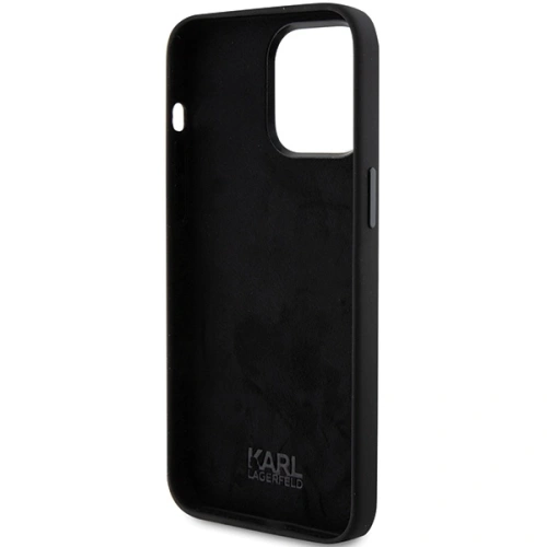 Kup Etui Karl Lagerfeld KLHCP15XSMHCNPK Apple iPhone 15 Pro Max Silicone Choupette Metal Pin czarny/black - KLD1820 - {ean13} - Sklep Home Screen