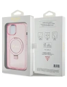 Kup Etui Guess GUHMP15MHRSGSP Apple iPhone 15 Plus / 14 Plus hardcase Ring Stand Script Glitter MagSafe różowy/pink - GUE3040 - {ean13} - Sklep Home Screen