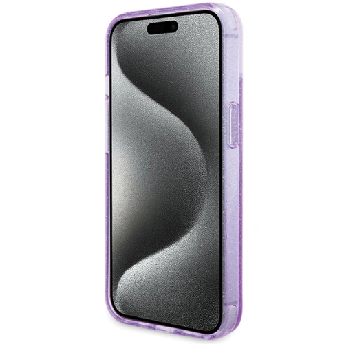 Kup Etui Guess GUHMP15MHRSGSU Apple iPhone 15 Plus / 14 Plus hardcase Ring Stand Script Glitter MagSafe fioletowy/purple - GUE3041 - {ean13} - Sklep Home Screen