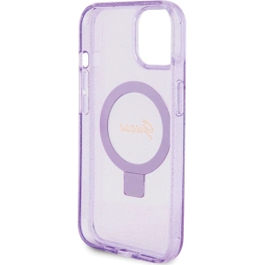 Kup Etui Guess GUHMP15MHRSGSU Apple iPhone 15 Plus / 14 Plus hardcase Ring Stand Script Glitter MagSafe fioletowy/purple - GUE3041 - {ean13} - Sklep Home Screen