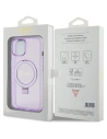 Kup Etui Guess GUHMP15MHRSGSU Apple iPhone 15 Plus / 14 Plus hardcase Ring Stand Script Glitter MagSafe fioletowy/purple - GUE3041 - {ean13} - Sklep Home Screen