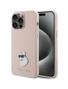 Kup Etui Karl Lagerfeld KLHCP15XSMHCNPP Apple iPhone 15 Pro Max Silicone Choupette Metal Pin różowy/pink - KLD1821 - {ean13} - Sklep Home Screen