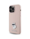 Kup Etui Karl Lagerfeld KLHCP15XSMHCNPP Apple iPhone 15 Pro Max szilikon Choupette fém kitűző rózsaszín/pink - KLD1821 - {ean13} - Sklep Home Screen