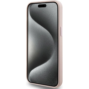 Buy Karl Lagerfeld KLHCP15XSMHCNPP Apple iPhone 15 Pro Max Silicone Choupette Metal Pin pink - KLD1821 - {ean13} - Home Screen Store Europe