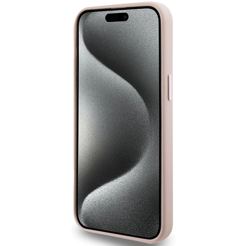 Kup Etui Karl Lagerfeld KLHCP15XSMHCNPP Apple iPhone 15 Pro Max szilikon Choupette fém kitűző rózsaszín/pink - KLD1821 - {ean13} - Sklep Home Screen