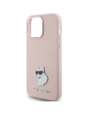 Kup Etui Karl Lagerfeld KLHCP15XSMHCNPP Apple iPhone 15 Pro Max szilikon Choupette fém kitűző rózsaszín/pink - KLD1821 - {ean13} - Sklep Home Screen