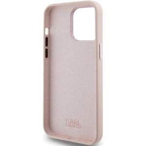 Buy Karl Lagerfeld KLHCP15XSMHCNPP Apple iPhone 15 Pro Max Silicone Choupette Metal Pin pink - KLD1821 - {ean13} - Home Screen Store Europe
