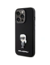 Kup Etui Karl Lagerfeld KLHCP15XSMHKNPK Apple iPhone 15 Pro Max Szilikon Ikonik Fém Pin fekete/black - KLD1822 - {ean13} - Sklep Home Screen