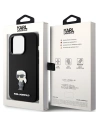 Kup Etui Karl Lagerfeld KLHCP15XSMHKNPK Apple iPhone 15 Pro Max Szilikon Ikonik Fém Pin fekete/black - KLD1822 - {ean13} - Sklep Home Screen