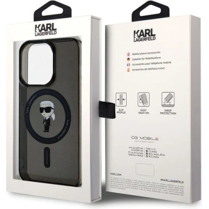 Kup Etui Karl Lagerfeld KLHMP14XHFCKNOK Apple iPhone 14 Pro Max hardcase IML Ikonik MagSafe czarny/black - KLD1823 - {ean13} - Sklep Home Screen