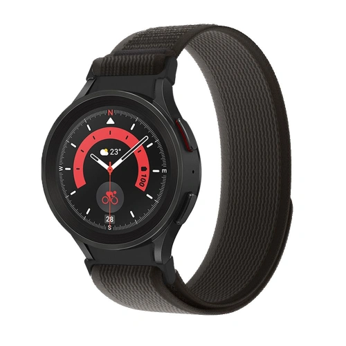 Kup Pasek Tech-Protect Nylon Samsung Galaxy Watch 4/5/5 Pro/6 fekete/narancs - THP2430 - {ean13} - Sklep Home Screen