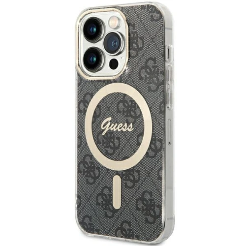 Kup Etui Guess GUHMP15LH4STK Apple iPhone 15 Pro hardcase IML 4G MagSafe fekete/black - GUE3045 - {ean13} - Sklep Home Screen