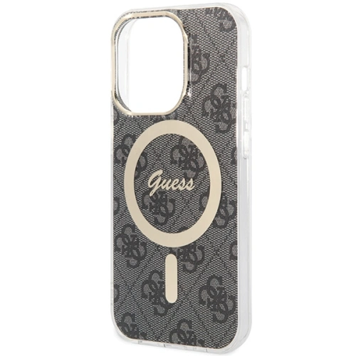 Kup Etui Guess GUHMP15LH4STK Apple iPhone 15 Pro hardcase IML 4G MagSafe fekete/black - GUE3045 - {ean13} - Sklep Home Screen