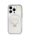 Kup Case Guess GUHMP15XHRSGSD Apple iPhone 15 Pro Max Hardcase Ring Stand Script Glitter MagSafe transparent - GUE3048 - {ean13} - Sklep Home Screen