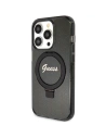 Kup Etui Guess GUHMP15XHRSGSK Apple iPhone 15 Pro Max hardcase Ring Stand Script Glitter MagSafe černý/black - GUE3049 - {ean13} - Sklep Home Screen