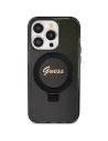 Kup Etui Guess GUHMP15XHRSGSK Apple iPhone 15 Pro Max hardcase Ring Stand Script Glitter MagSafe černý/black - GUE3049 - {ean13} - Sklep Home Screen