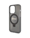 Kup Etui Guess GUHMP15XHRSGSK Apple iPhone 15 Pro Max hardcase Ring Stand Script Glitter MagSafe černý/black - GUE3049 - {ean13} - Sklep Home Screen
