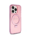 Kup Guess Apple Carcasă GUHMP15XHRSGSP iPhone 15 Pro Max hardcase Ring Stand Script Glitter MagSafe roz/roz - GUE3050 - {ean13} - Sklep Home Screen