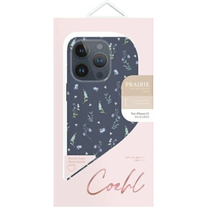 Etui UNIQ Coehl Prairie Apple iPhone 15 Pro granatowy/lavender blue