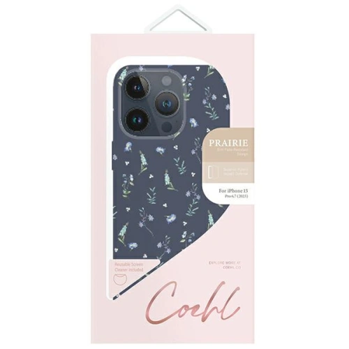 Kup Etui UNIQ Coehl Prairie Apple iPhone 15 Pro Max tmavě modrá/lavender blue - UNIQ1071 - {ean13} - Sklep Home Screen