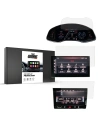 Matt fólia GrizzGlass CarDisplay védelem Audi Q7 Virtual 2019 [3 PACK]