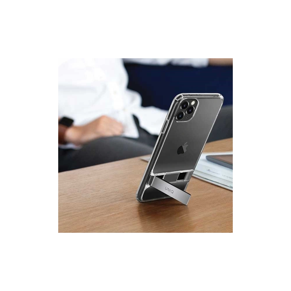 Etui UNIQ Cabrio Apple iPhone 11 Pro szary/smoked grey