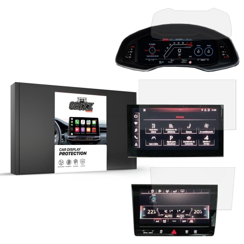 Kup Matt fólia GrizzGlass CarDisplay védelem Audi Q8 Virtual 2018-hoz [3 CSOMAG] - GRZ7183 - {ean13} - Sklep Home Screen