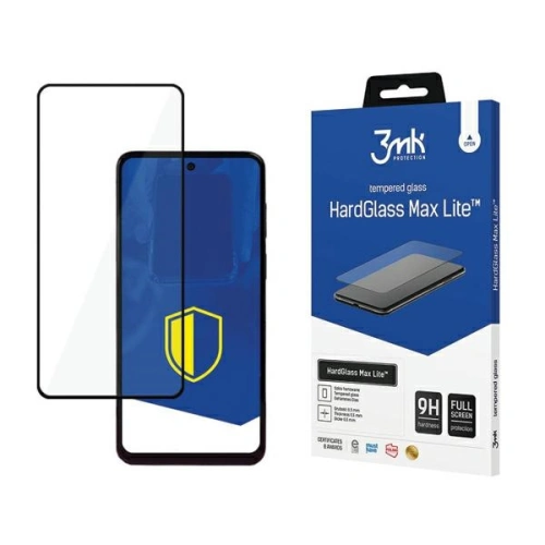 Kup 3MK Xiaomi Sticlă temperată HardGlass Max Lite Redmi Note 12 4G negru / negru - 3MK5392 - {ean13} - Sklep Home Screen