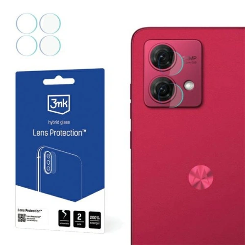 Kup Hybridglas für die Kameraobjektiv 3MK Linsenschutz Motorola Moto G84 5G [4 PACK] - 3MK5403 - {ean13} - Sklep Home Screen