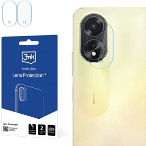 Szkło hybrydowe na obiektyw aparatu 3MK Lens Protection Oppo A38 [4 PACK]